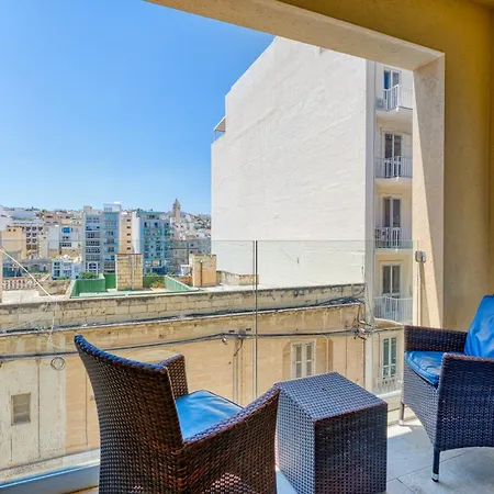 New! 1 Bedroom In The Heart Of St Julians Apartament